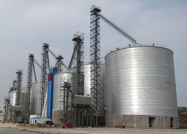 盘锦大型钢板库构造参数及水泥储存质量