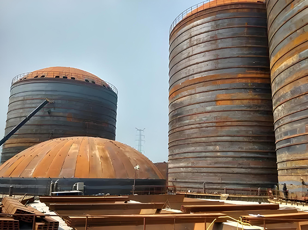 盘锦焦粉钢板仓